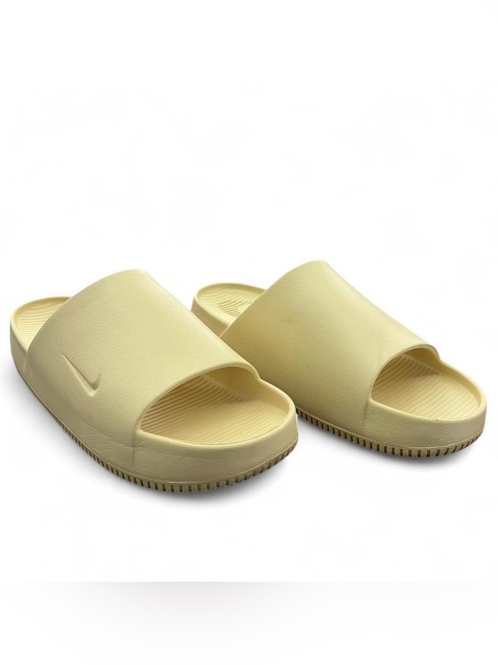 Mens Nike Calm Slides Sesame Size 13